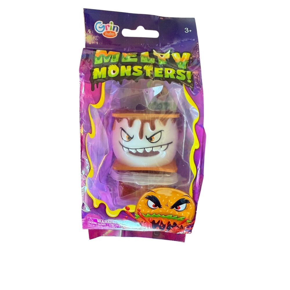 Grin Studios Melty‎ Monsters SMore Slime Toy Novelty Gag Gift New Collectible